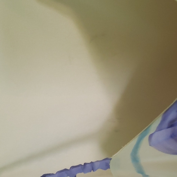 Vintage Yellow Floral Midi Dress - Picture 5 of 5